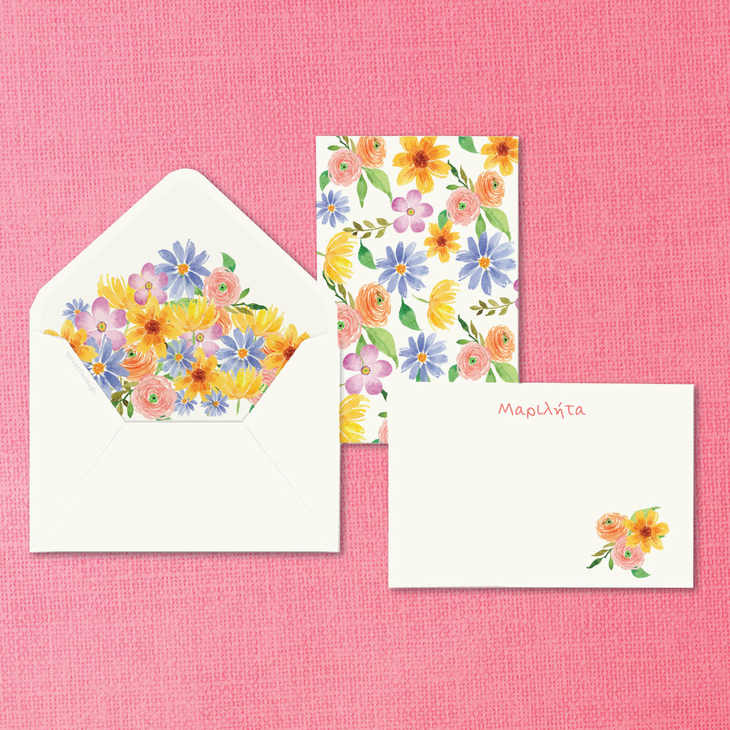 Arrive in Style: Personalized Note Cards